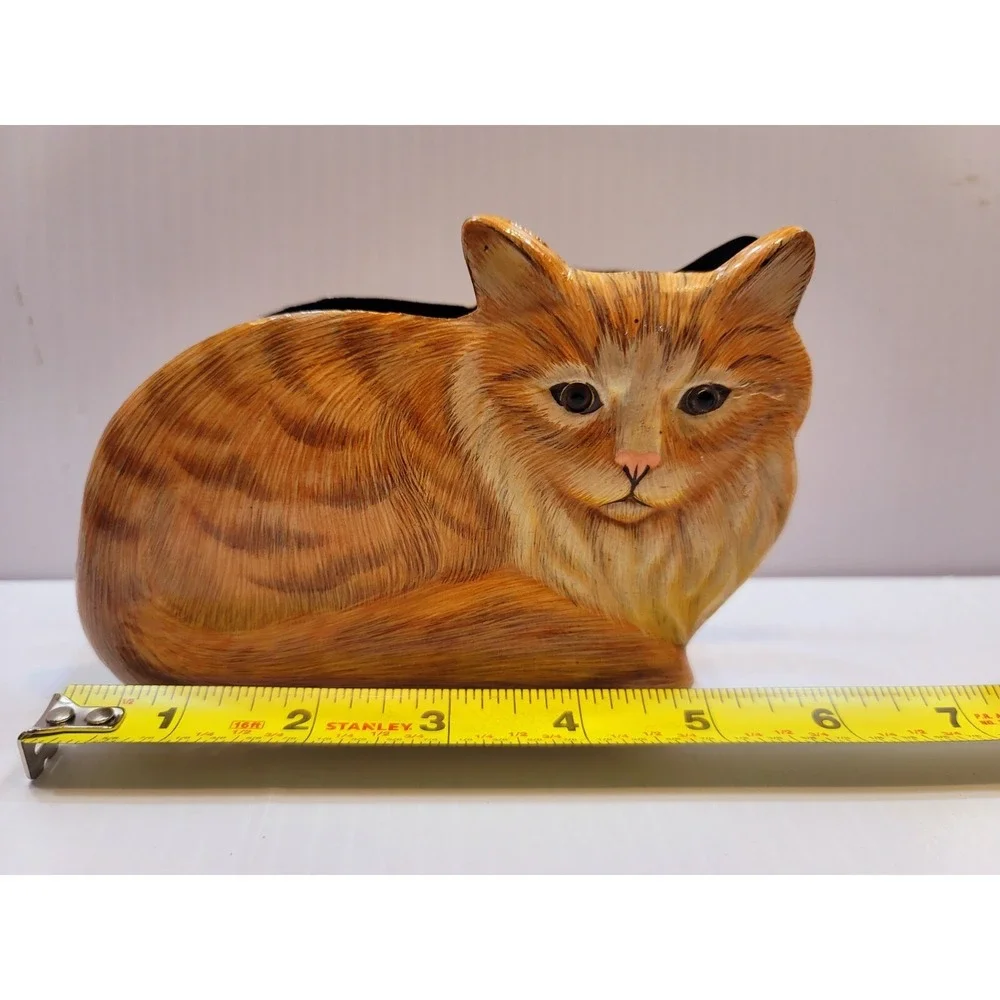 Tabby Cat Desk Letter Holder, Life Is Fun, Crazy Cat Lady